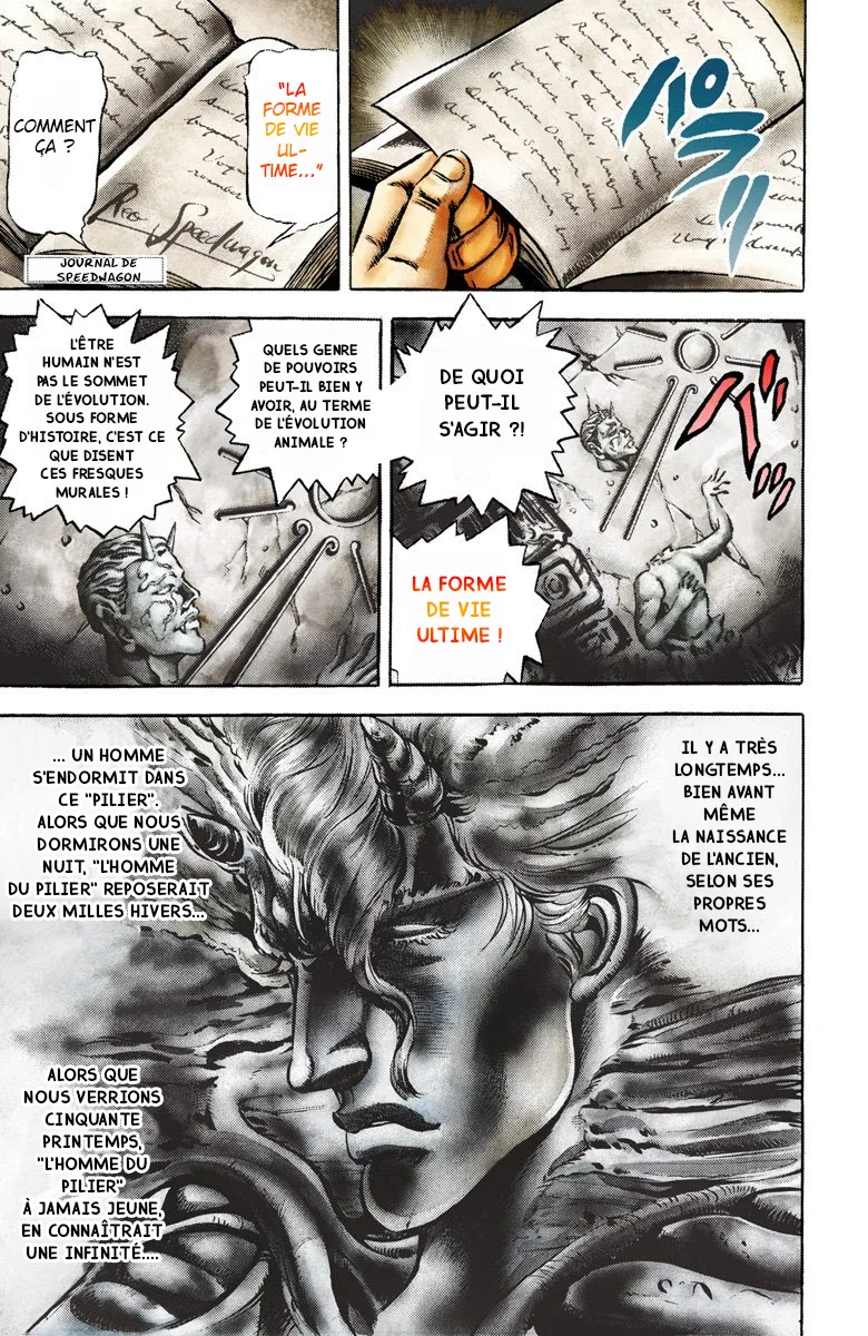 Read JoJo's Bizarre Adventure Part 2 Battle Tendency Official Colored FR Manga Online