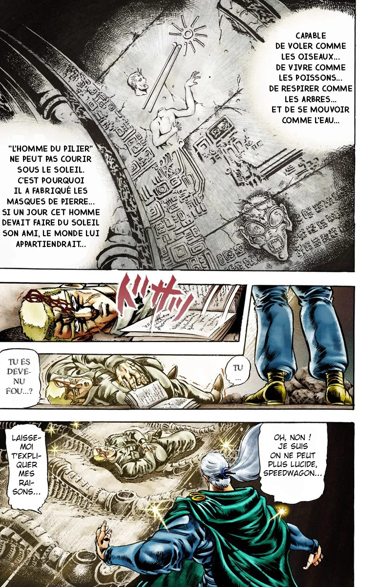 Read JoJo's Bizarre Adventure Part 2 Battle Tendency Official Colored FR Manga Online