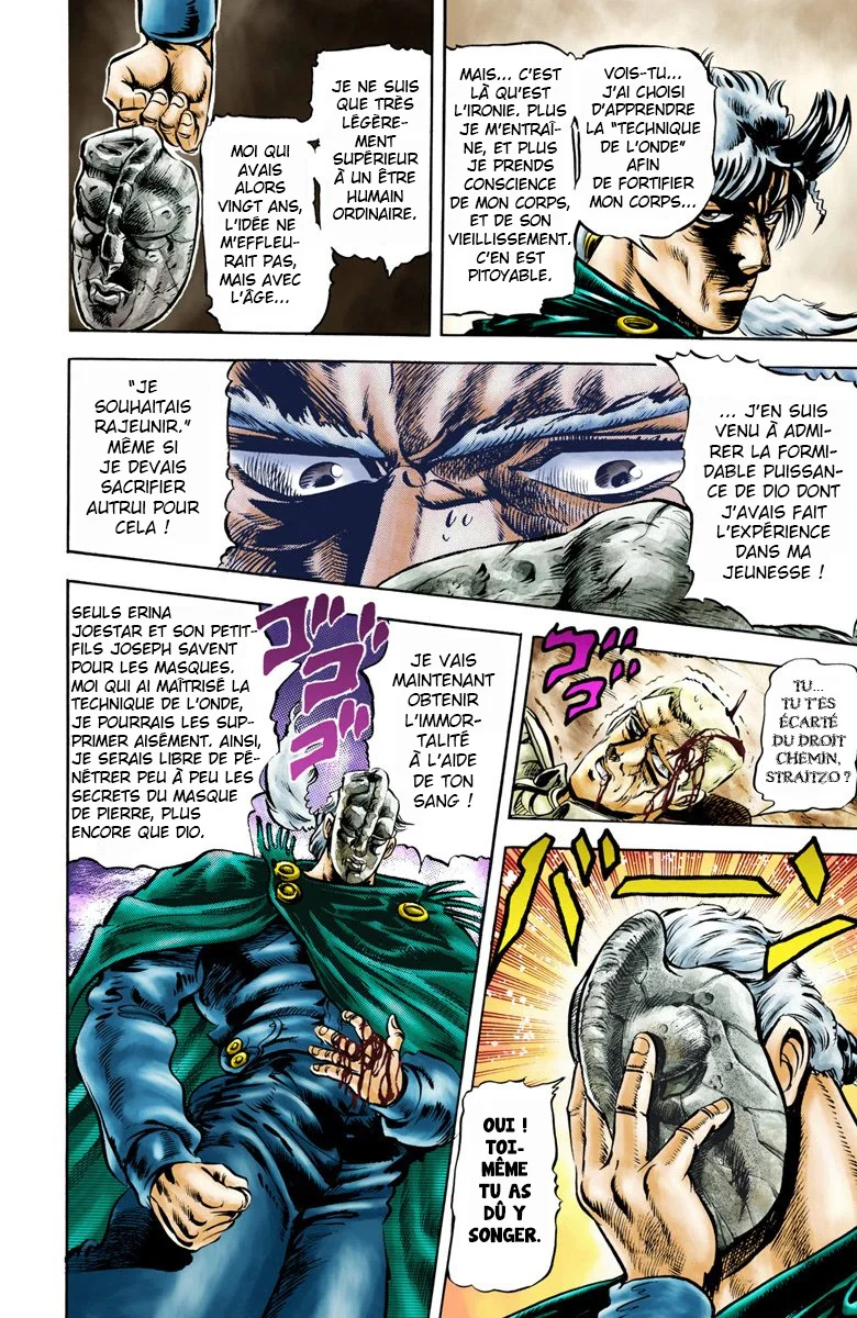 Read JoJo's Bizarre Adventure Part 2 Battle Tendency Official Colored FR Manga Online