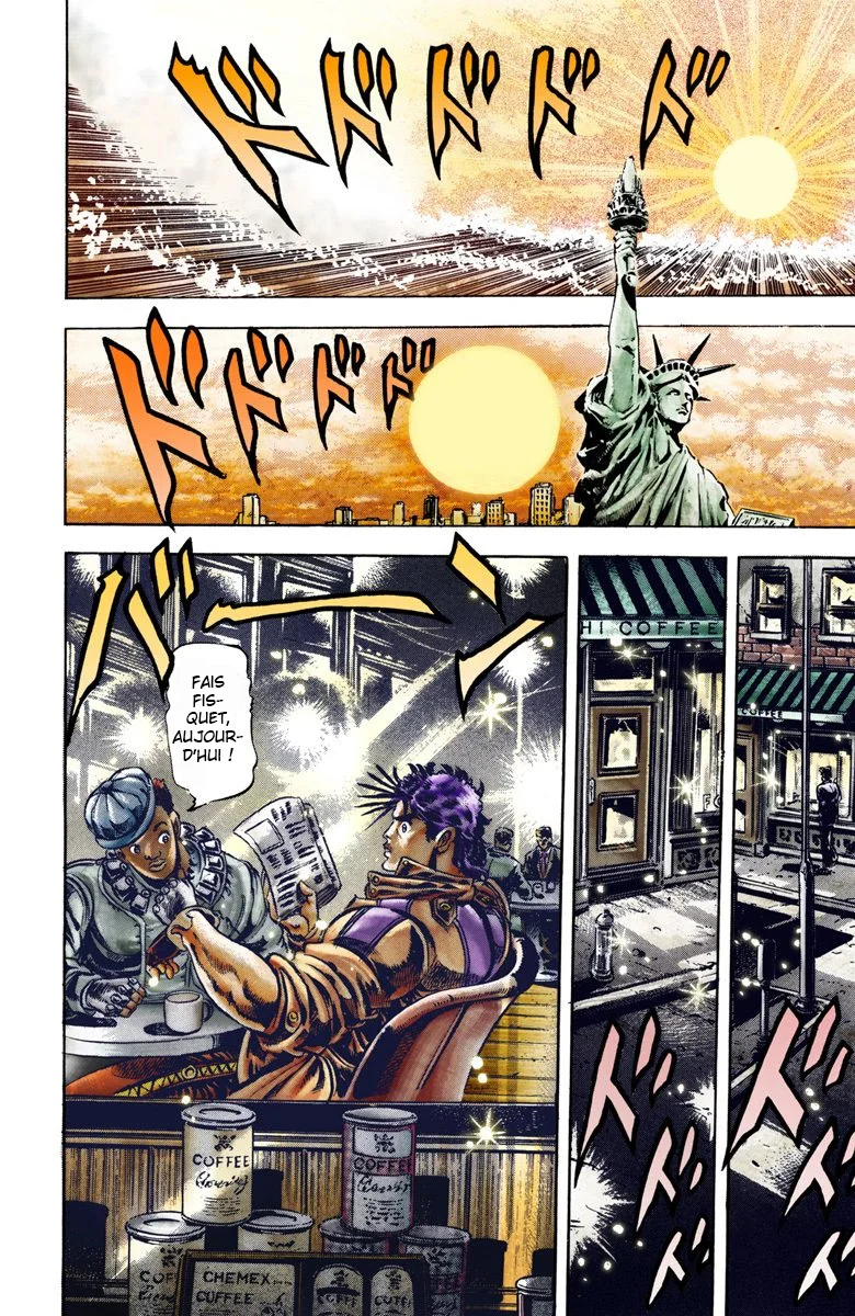 Read JoJo's Bizarre Adventure Part 2 Battle Tendency Official Colored FR Manga Online