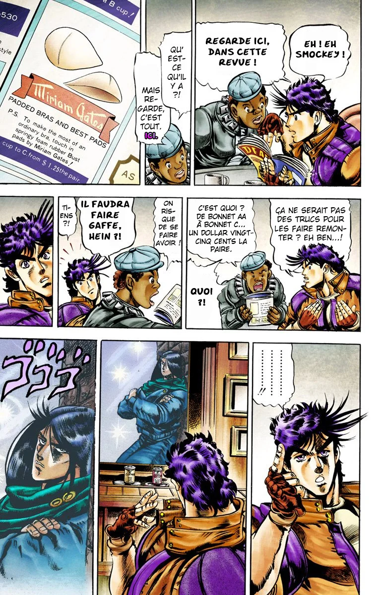 Read JoJo's Bizarre Adventure Part 2 Battle Tendency Official Colored FR Manga Online
