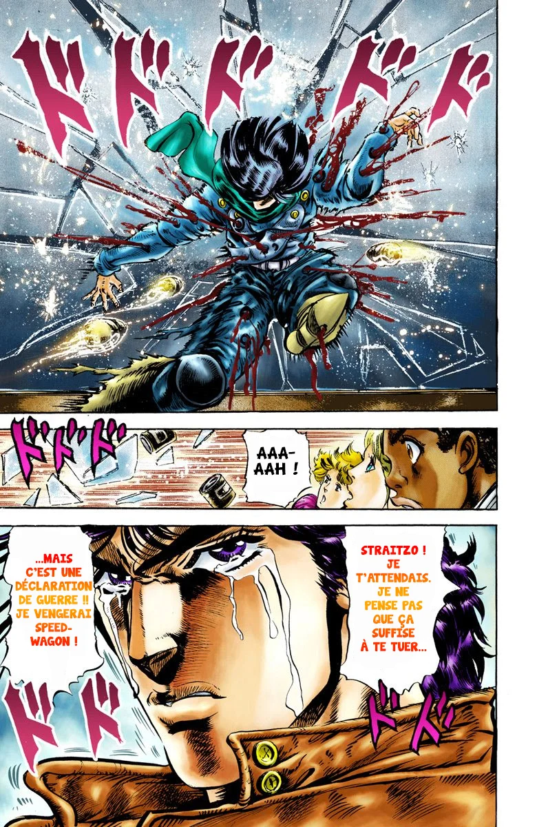 Read JoJo's Bizarre Adventure Part 2 Battle Tendency Official Colored FR Manga Online