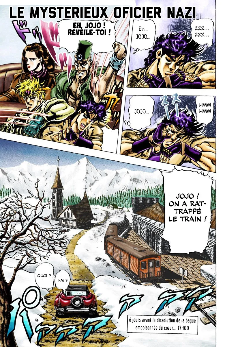 Read JoJo's Bizarre Adventure Part 2 Battle Tendency Official Colored FR Manga Online