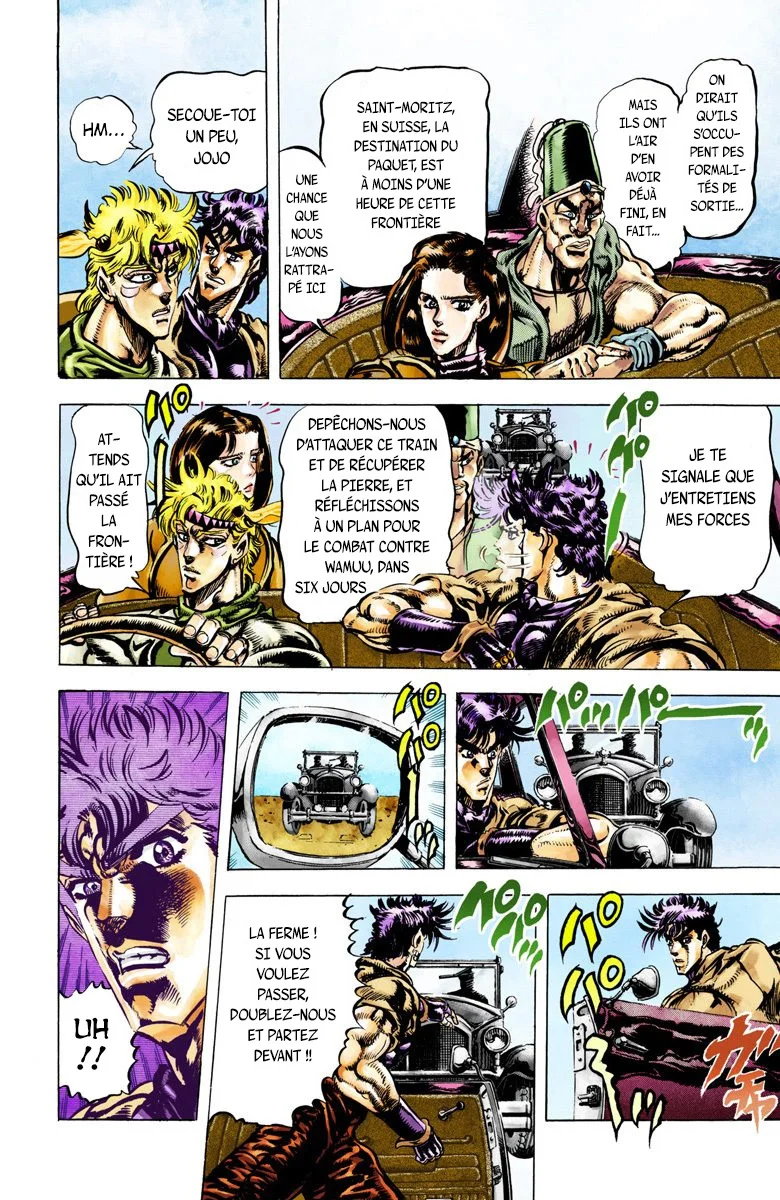 Read JoJo's Bizarre Adventure Part 2 Battle Tendency Official Colored FR Manga Online