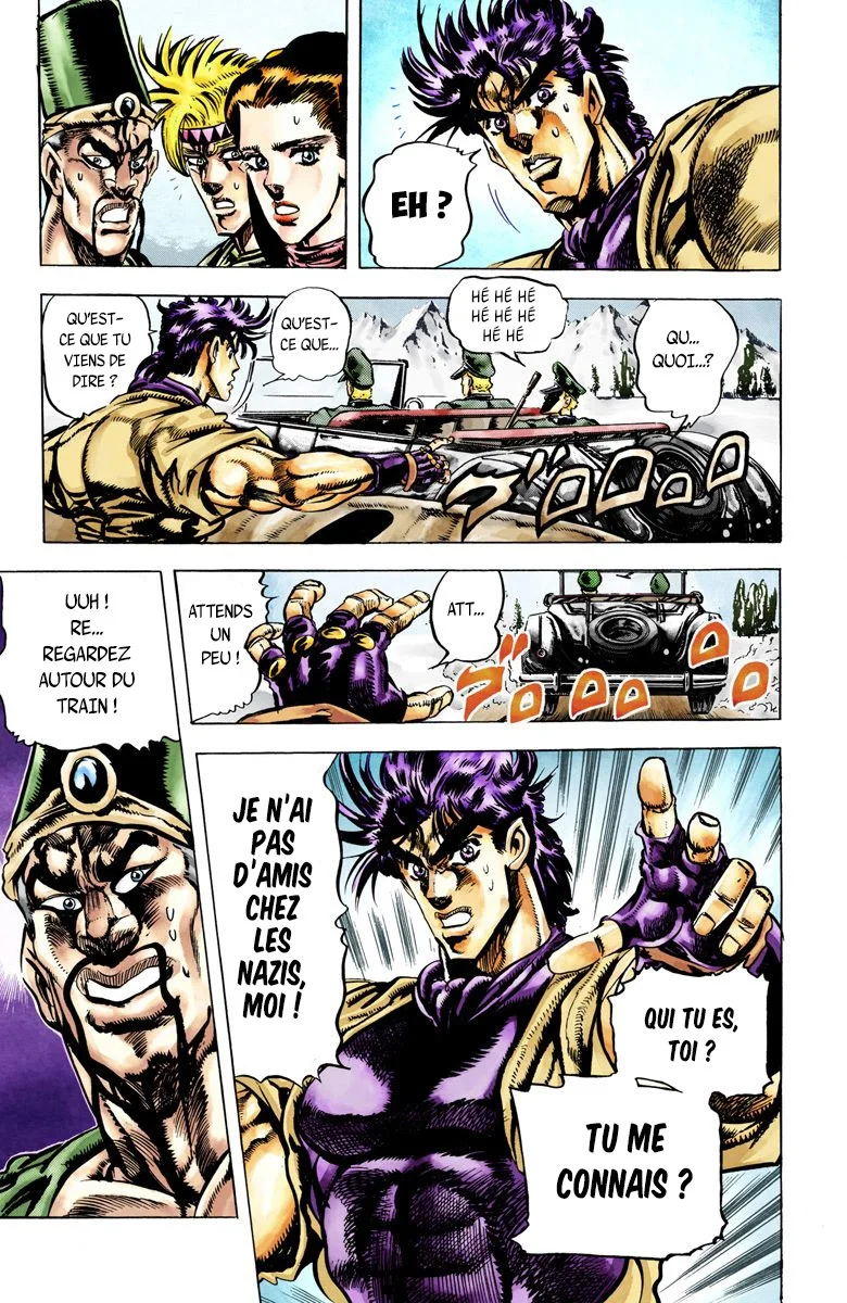 Read JoJo's Bizarre Adventure Part 2 Battle Tendency Official Colored FR Manga Online