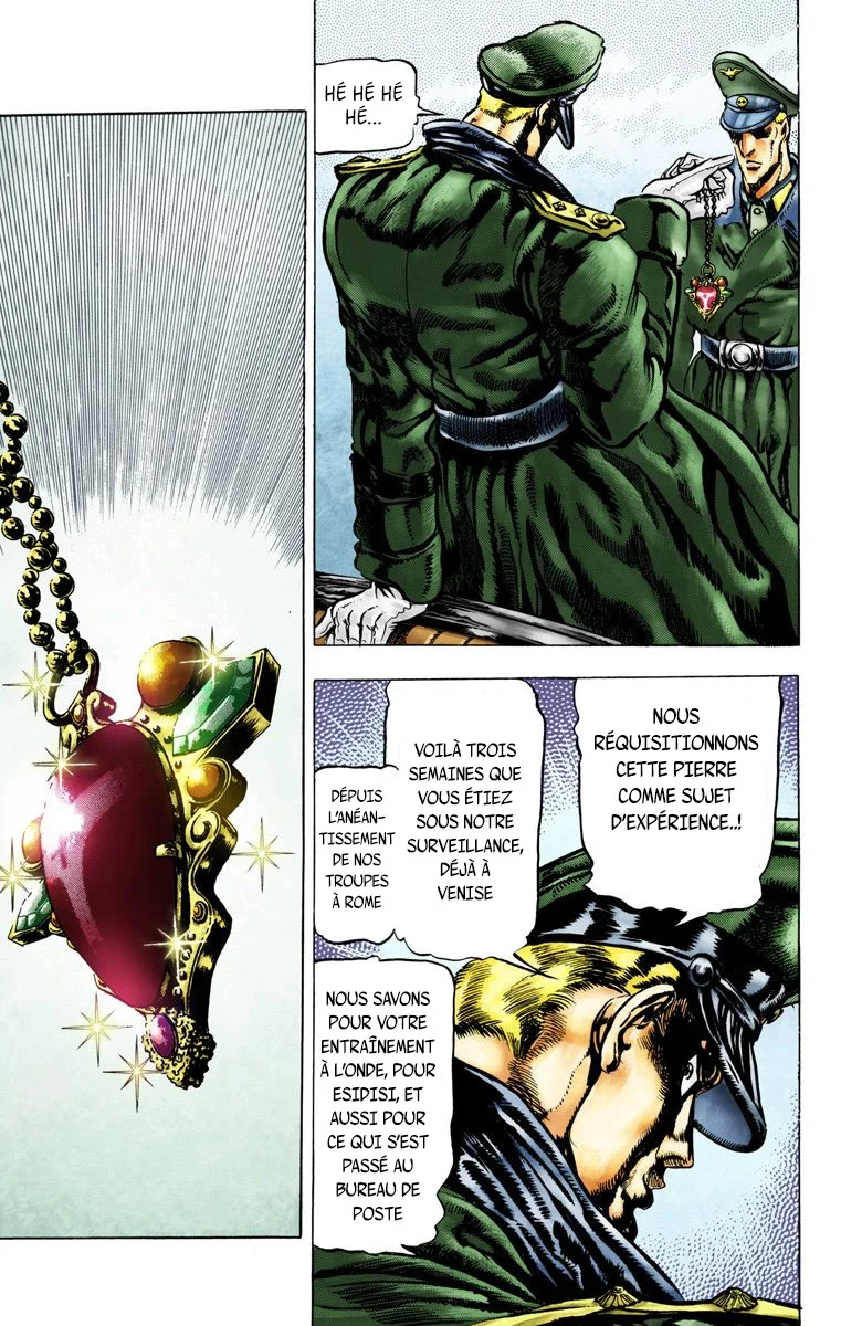 Read JoJo's Bizarre Adventure Part 2 Battle Tendency Official Colored FR Manga Online