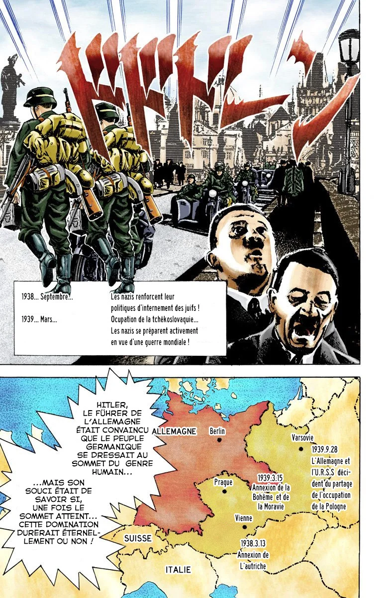 Read JoJo's Bizarre Adventure Part 2 Battle Tendency Official Colored FR Manga Online
