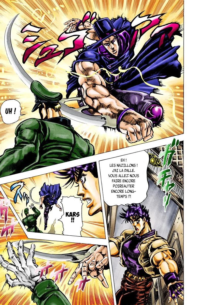 Read JoJo's Bizarre Adventure Part 2 Battle Tendency Official Colored FR Manga Online