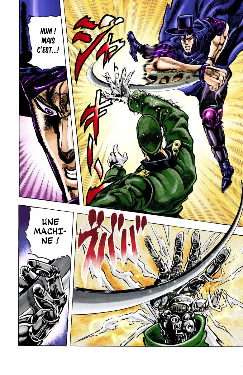 Read JoJo's Bizarre Adventure Part 2 Battle Tendency Official Colored FR Manga Online