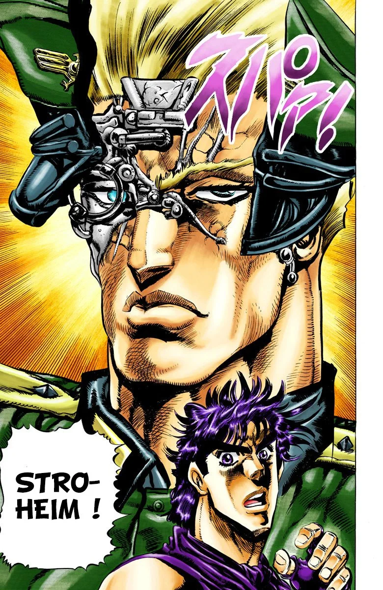 Read JoJo's Bizarre Adventure Part 2 Battle Tendency Official Colored FR Manga Online