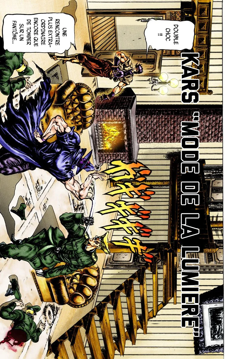 Read JoJo's Bizarre Adventure Part 2 Battle Tendency Official Colored FR Manga Online