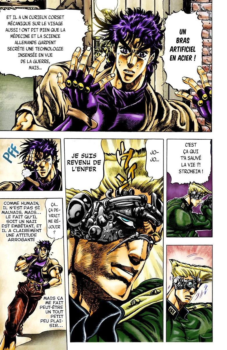 Read JoJo's Bizarre Adventure Part 2 Battle Tendency Official Colored FR Manga Online