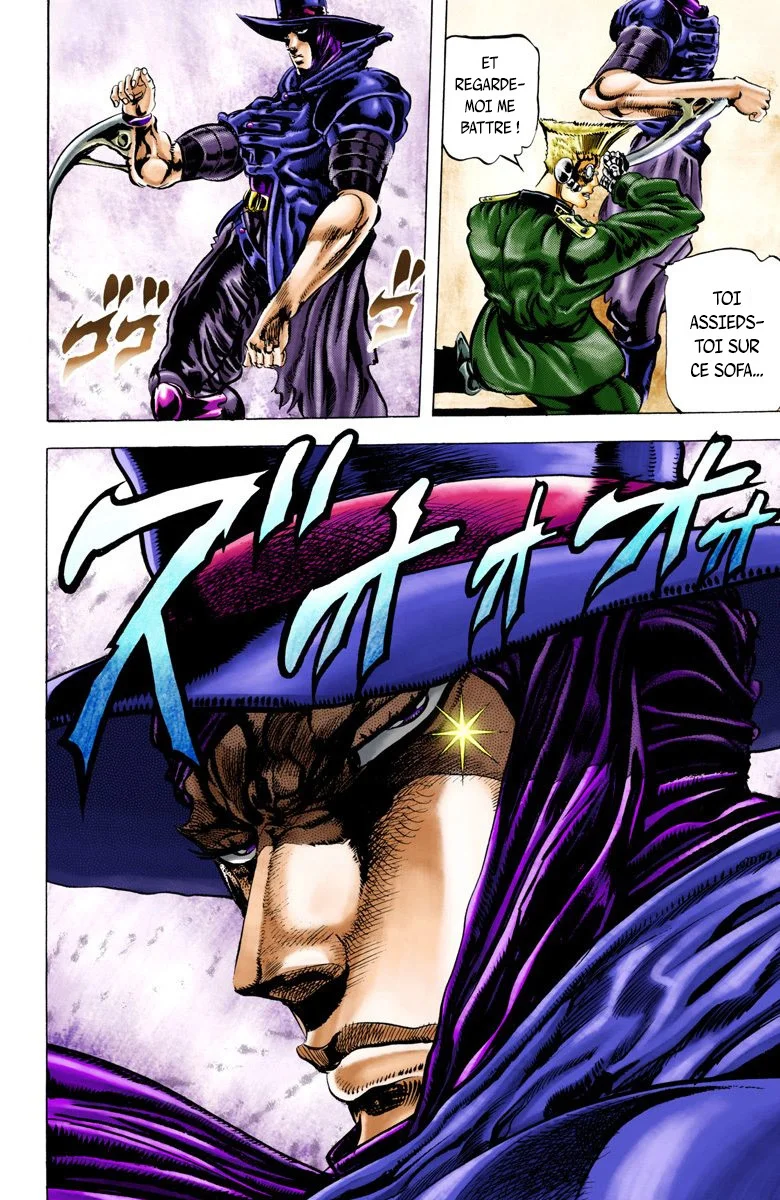 Read JoJo's Bizarre Adventure Part 2 Battle Tendency Official Colored FR Manga Online