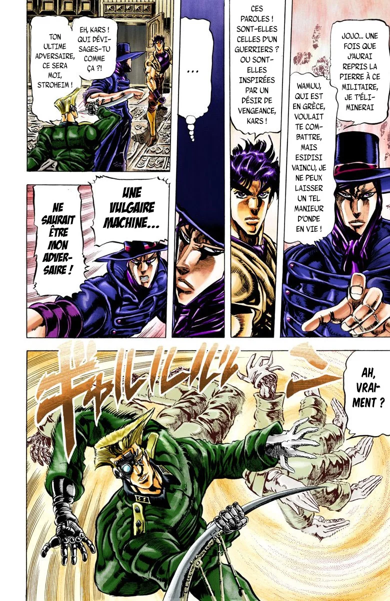 Read JoJo's Bizarre Adventure Part 2 Battle Tendency Official Colored FR Manga Online