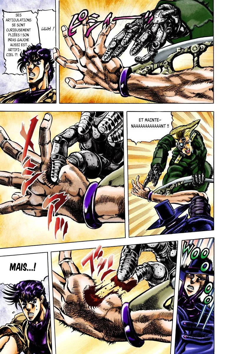 Read JoJo's Bizarre Adventure Part 2 Battle Tendency Official Colored FR Manga Online