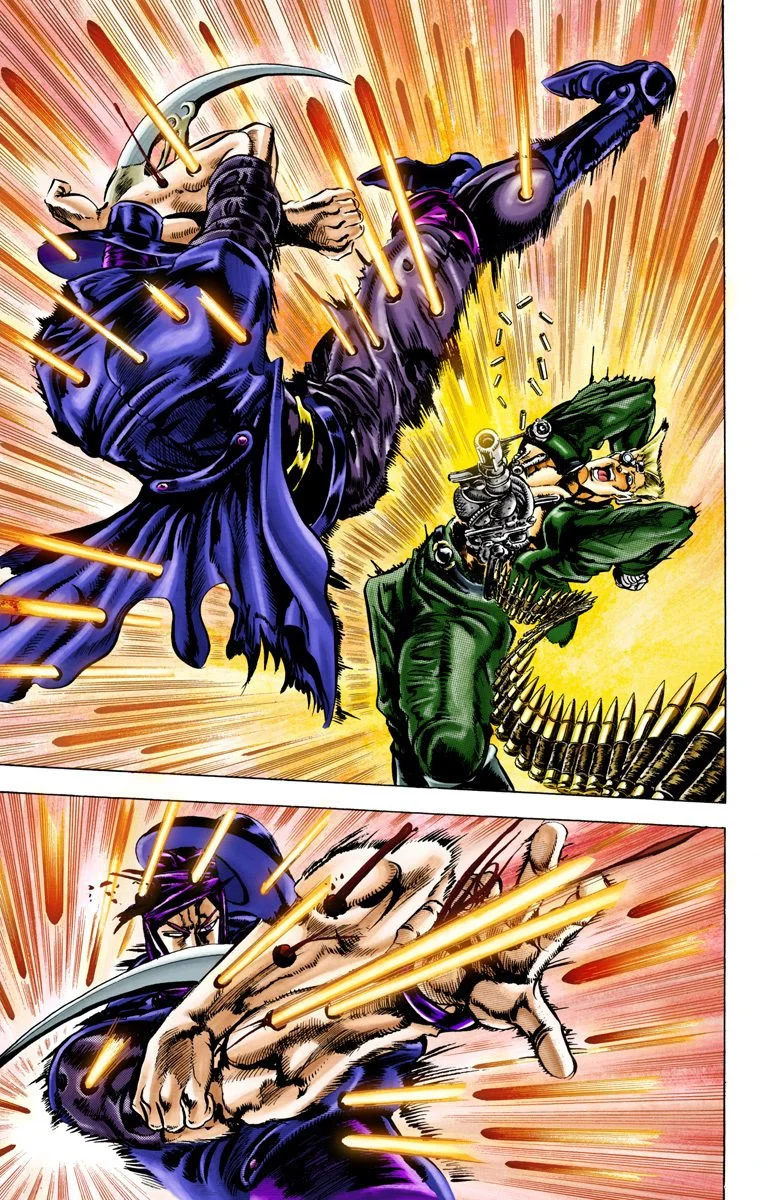 Read JoJo's Bizarre Adventure Part 2 Battle Tendency Official Colored FR Manga Online