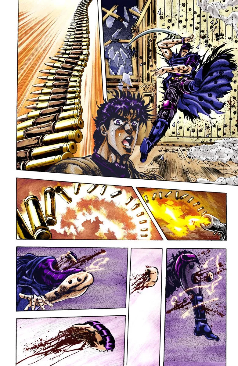 Read JoJo's Bizarre Adventure Part 2 Battle Tendency Official Colored FR Manga Online