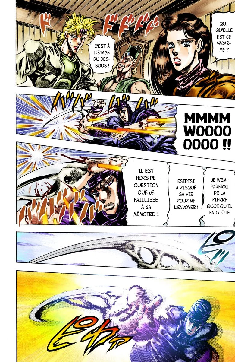 Read JoJo's Bizarre Adventure Part 2 Battle Tendency Official Colored FR Manga Online