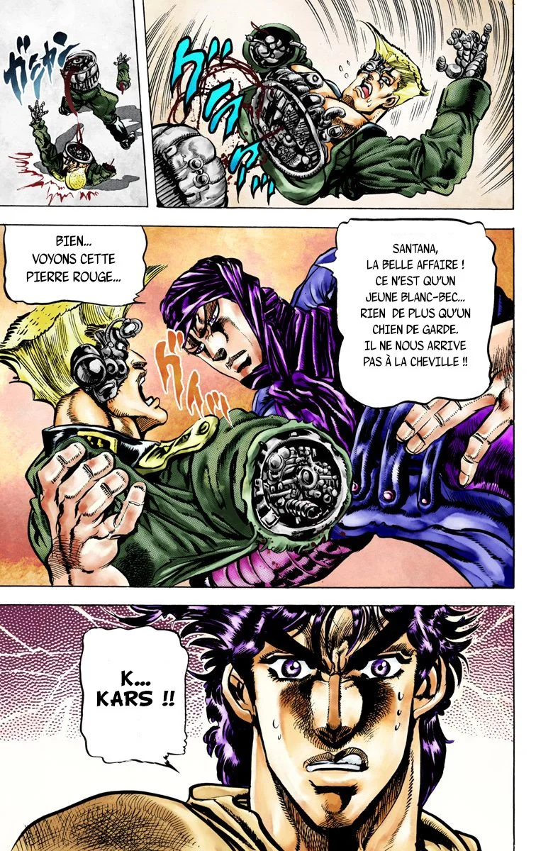 Read JoJo's Bizarre Adventure Part 2 Battle Tendency Official Colored FR Manga Online