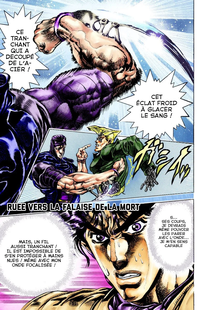 Read JoJo's Bizarre Adventure Part 2 Battle Tendency Official Colored FR Manga Online