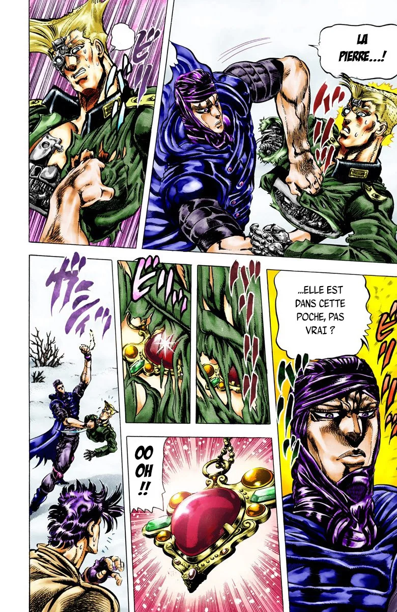 Read JoJo's Bizarre Adventure Part 2 Battle Tendency Official Colored FR Manga Online