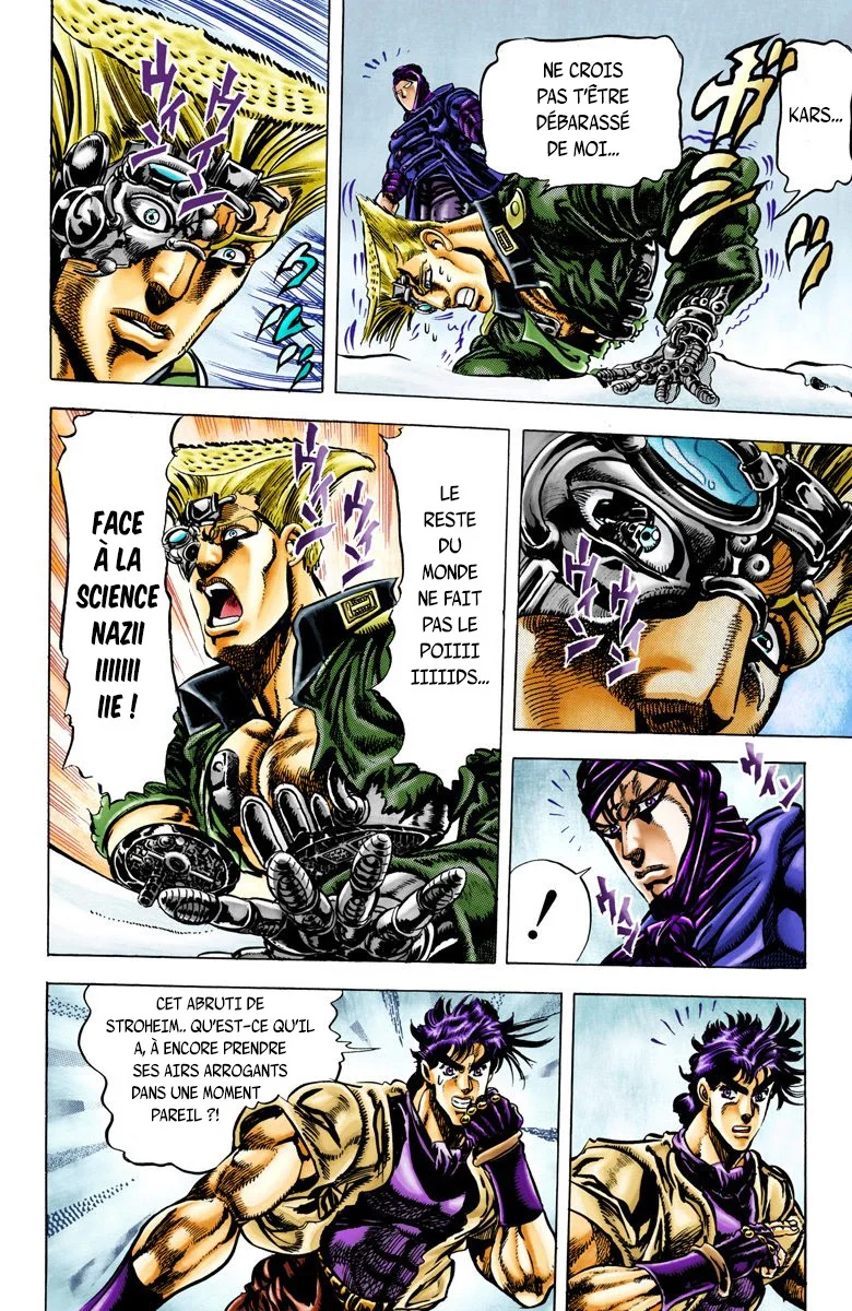 Read JoJo's Bizarre Adventure Part 2 Battle Tendency Official Colored FR Manga Online