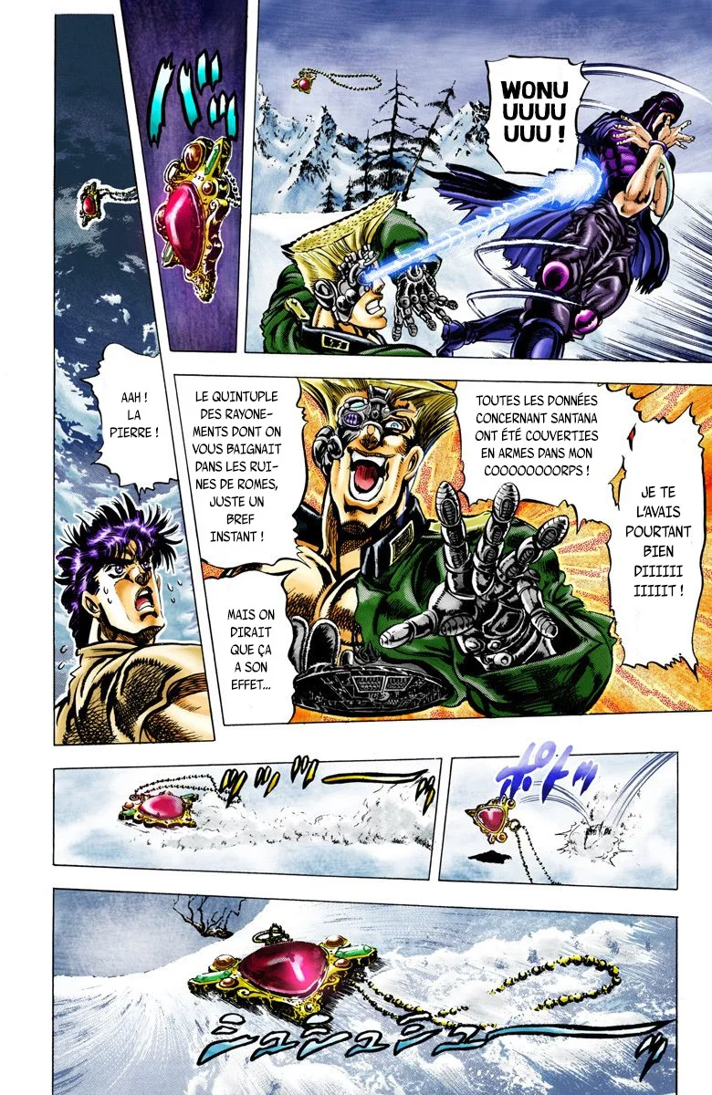 Read JoJo's Bizarre Adventure Part 2 Battle Tendency Official Colored FR Manga Online