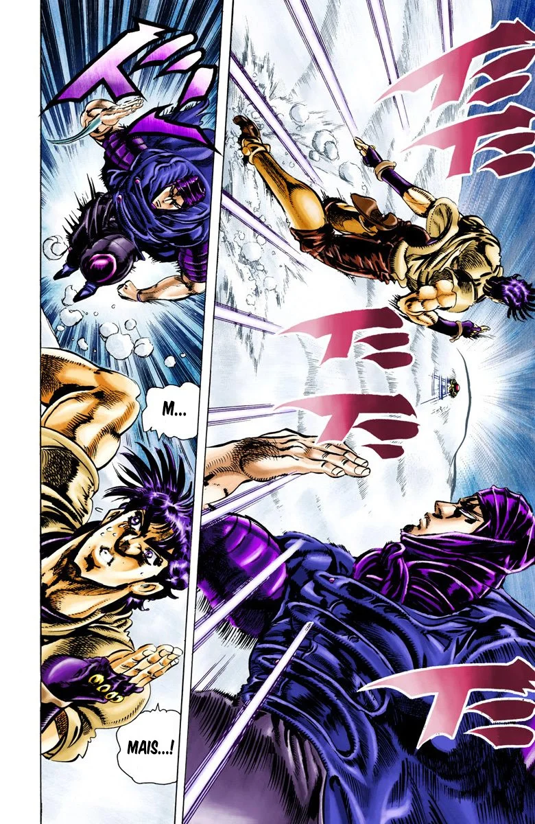 Read JoJo's Bizarre Adventure Part 2 Battle Tendency Official Colored FR Manga Online