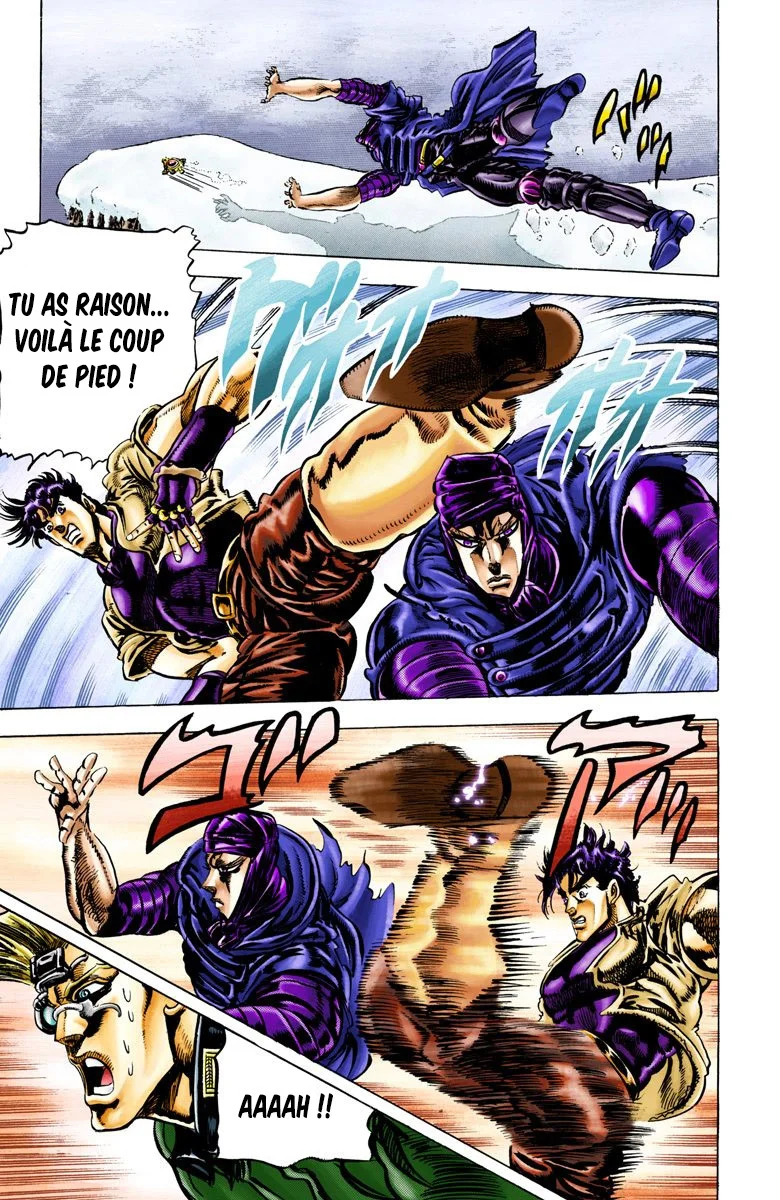 Read JoJo's Bizarre Adventure Part 2 Battle Tendency Official Colored FR Manga Online