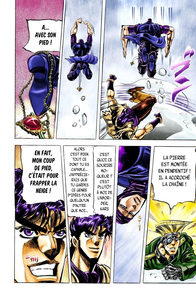 Read JoJo's Bizarre Adventure Part 2 Battle Tendency Official Colored FR Manga Online