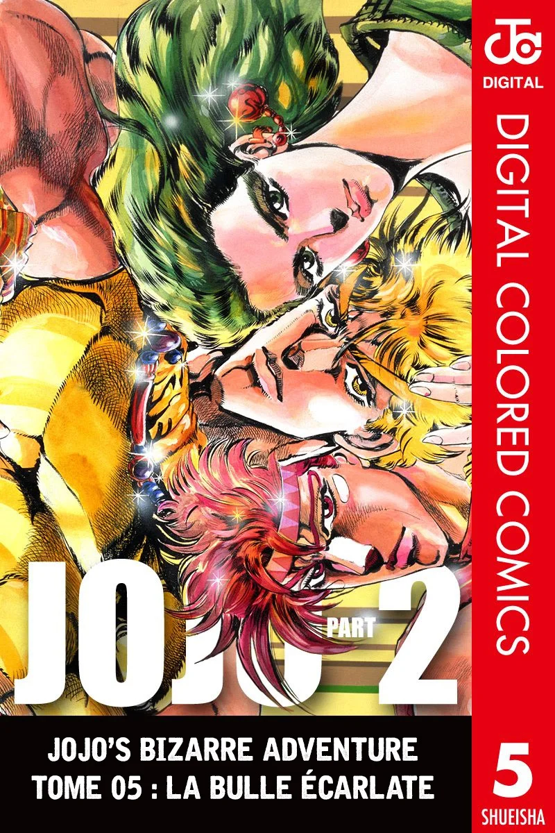 Read JoJo's Bizarre Adventure Part 2 Battle Tendency Official Colored FR Manga Online