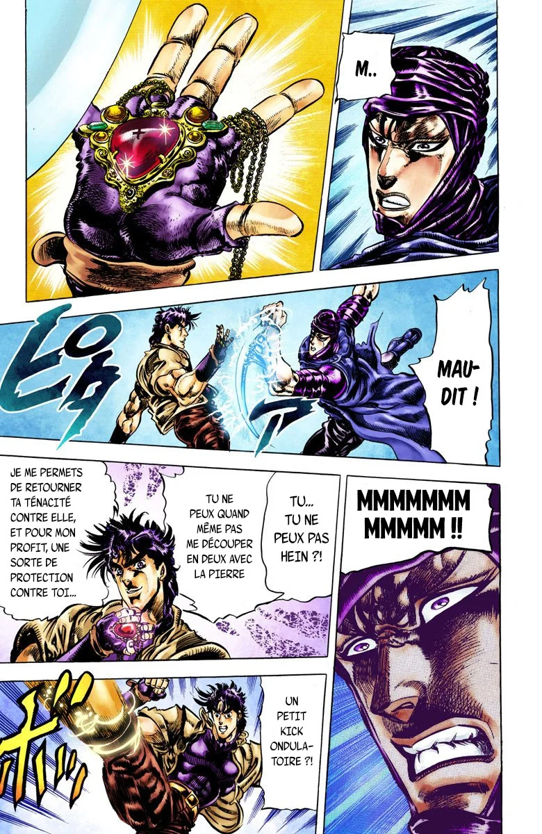 Read JoJo's Bizarre Adventure Part 2 Battle Tendency Official Colored FR Manga Online