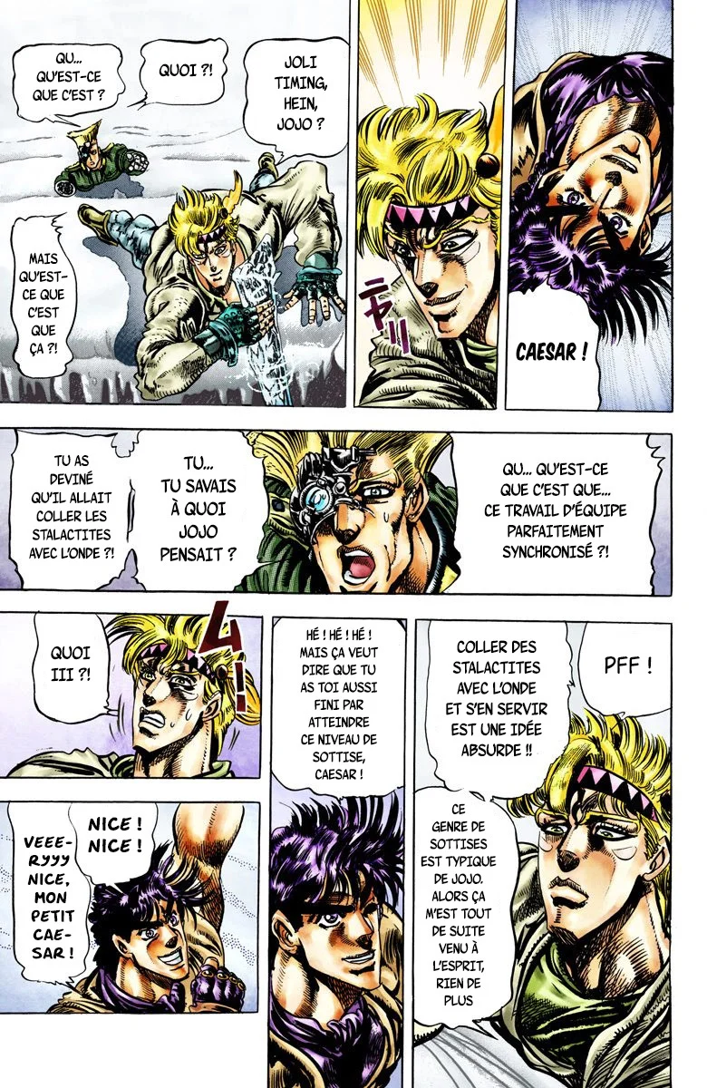Read JoJo's Bizarre Adventure Part 2 Battle Tendency Official Colored FR Manga Online