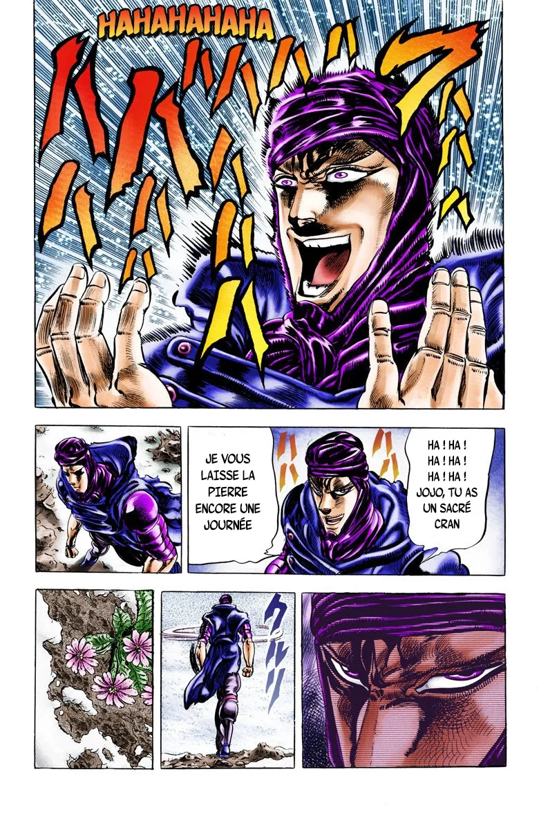 Read JoJo's Bizarre Adventure Part 2 Battle Tendency Official Colored FR Manga Online