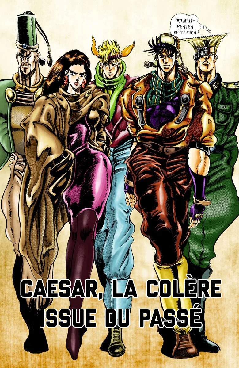 Read JoJo's Bizarre Adventure Part 2 Battle Tendency Official Colored FR Manga Online