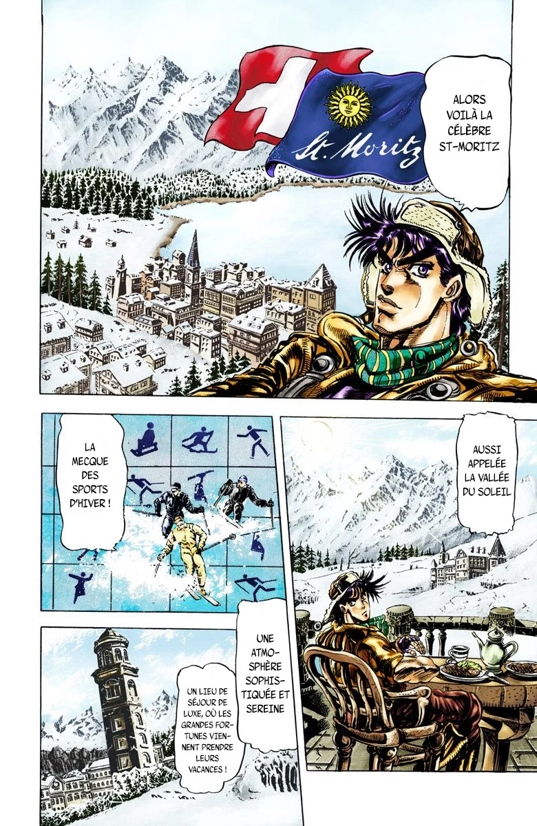 Read JoJo's Bizarre Adventure Part 2 Battle Tendency Official Colored FR Manga Online