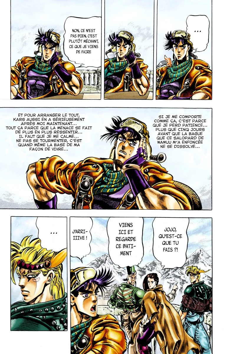 Read JoJo's Bizarre Adventure Part 2 Battle Tendency Official Colored FR Manga Online