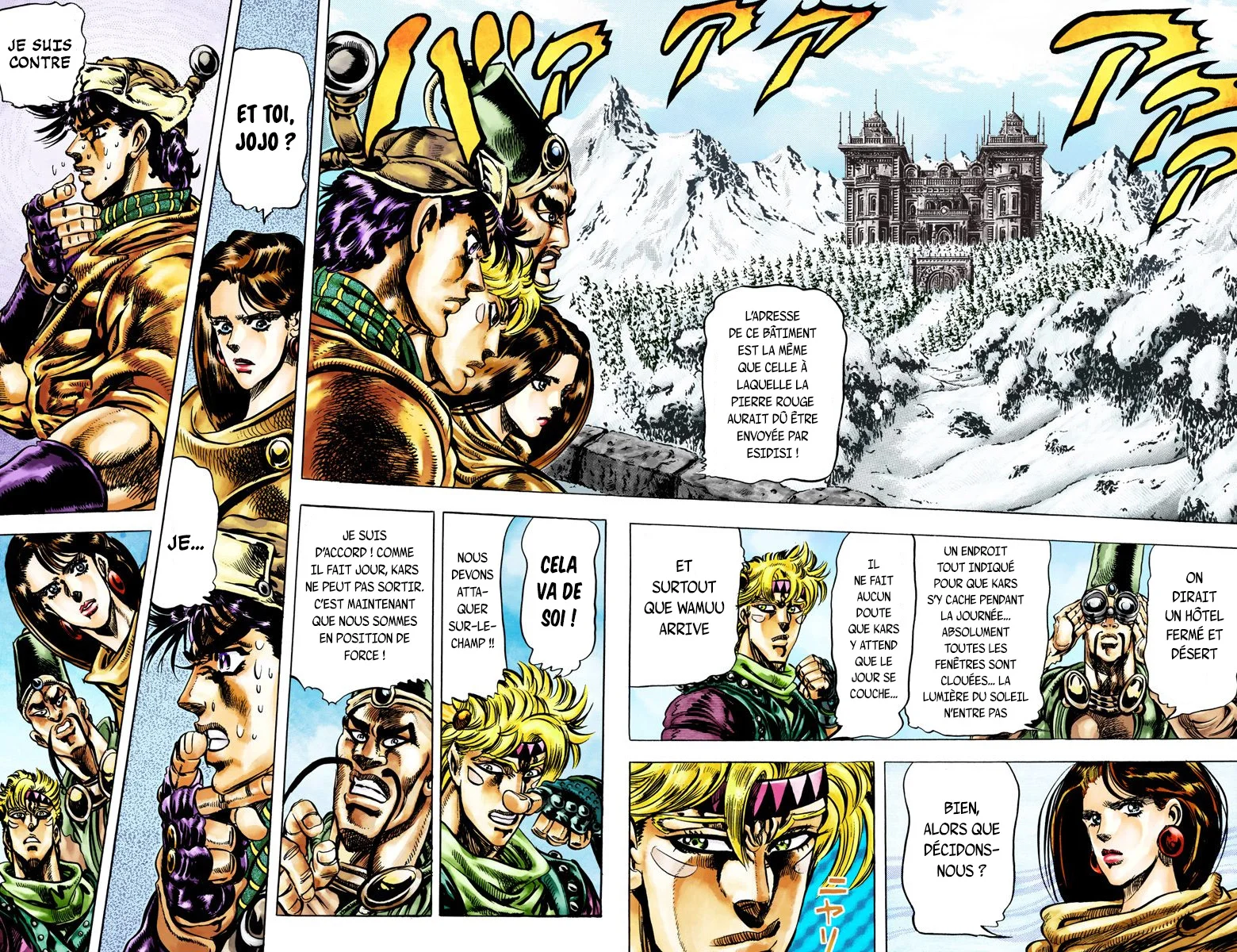 Read JoJo's Bizarre Adventure Part 2 Battle Tendency Official Colored FR Manga Online