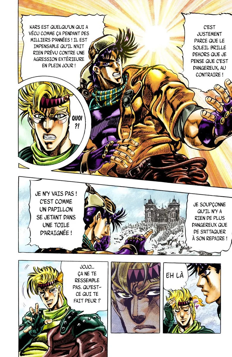 Read JoJo's Bizarre Adventure Part 2 Battle Tendency Official Colored FR Manga Online