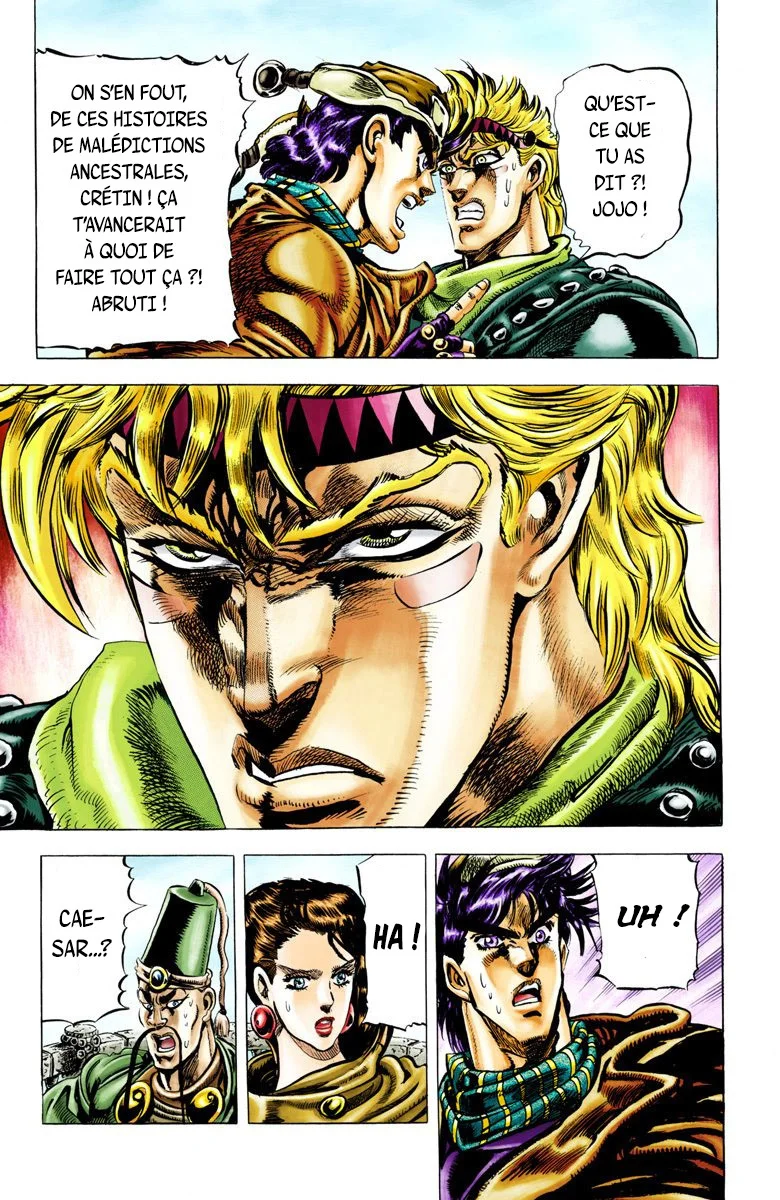 Read JoJo's Bizarre Adventure Part 2 Battle Tendency Official Colored FR Manga Online