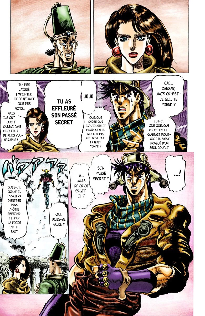 Read JoJo's Bizarre Adventure Part 2 Battle Tendency Official Colored FR Manga Online
