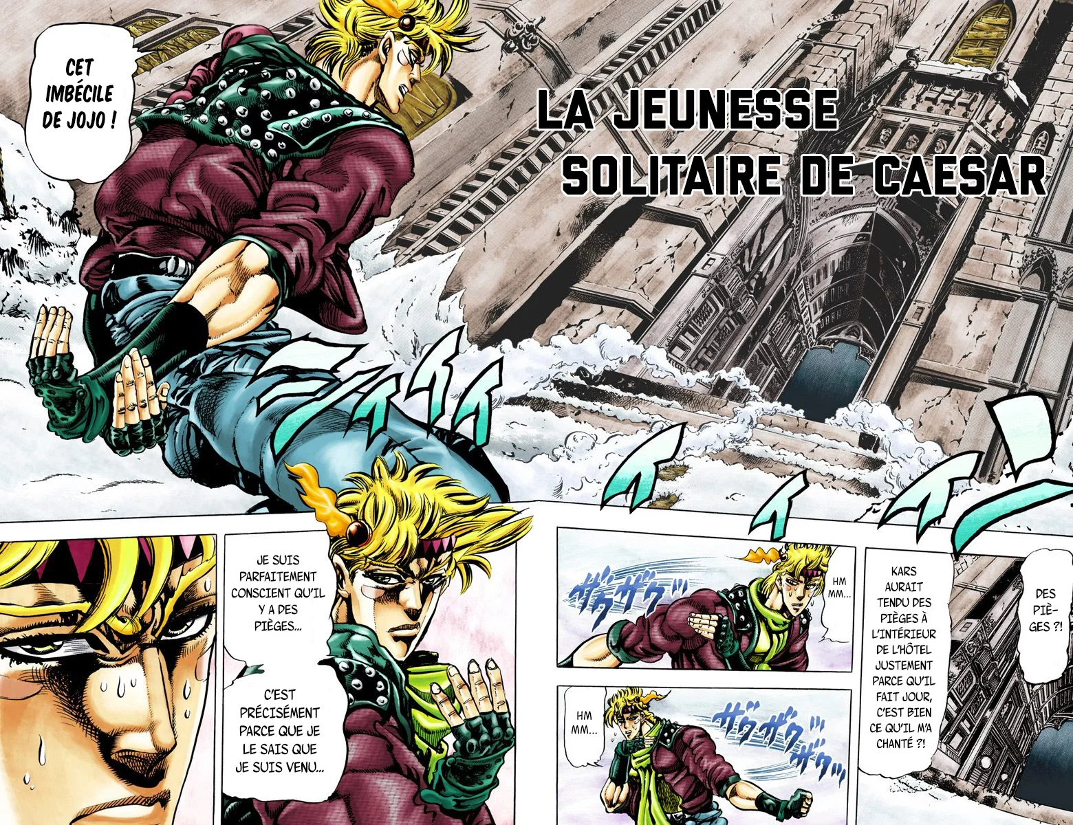 Read JoJo's Bizarre Adventure Part 2 Battle Tendency Official Colored FR Manga Online