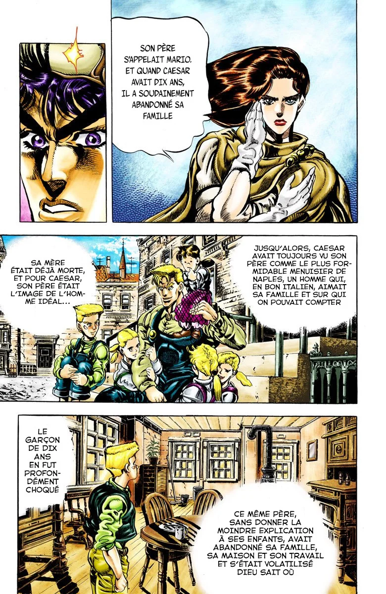 Read JoJo's Bizarre Adventure Part 2 Battle Tendency Official Colored FR Manga Online