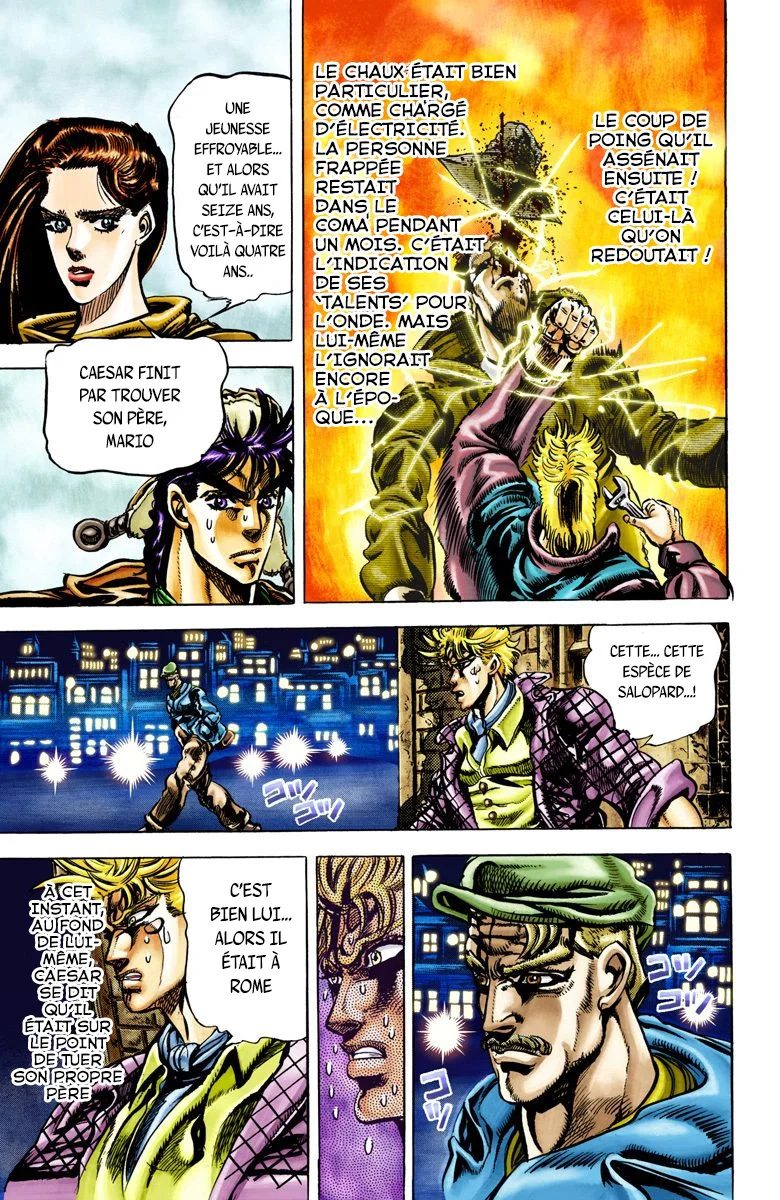 Read JoJo's Bizarre Adventure Part 2 Battle Tendency Official Colored FR Manga Online