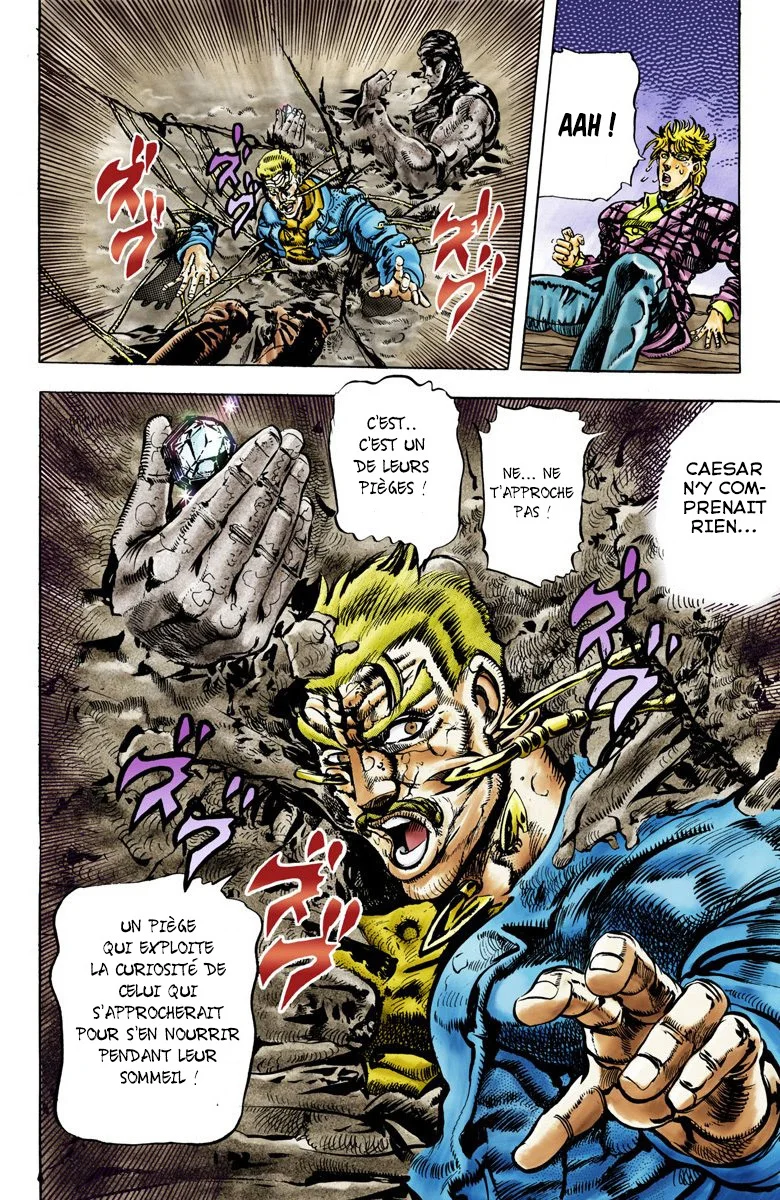 Read JoJo's Bizarre Adventure Part 2 Battle Tendency Official Colored FR Manga Online