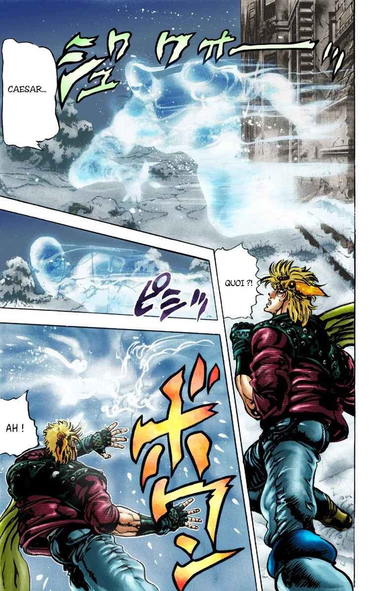 Read JoJo's Bizarre Adventure Part 2 Battle Tendency Official Colored FR Manga Online