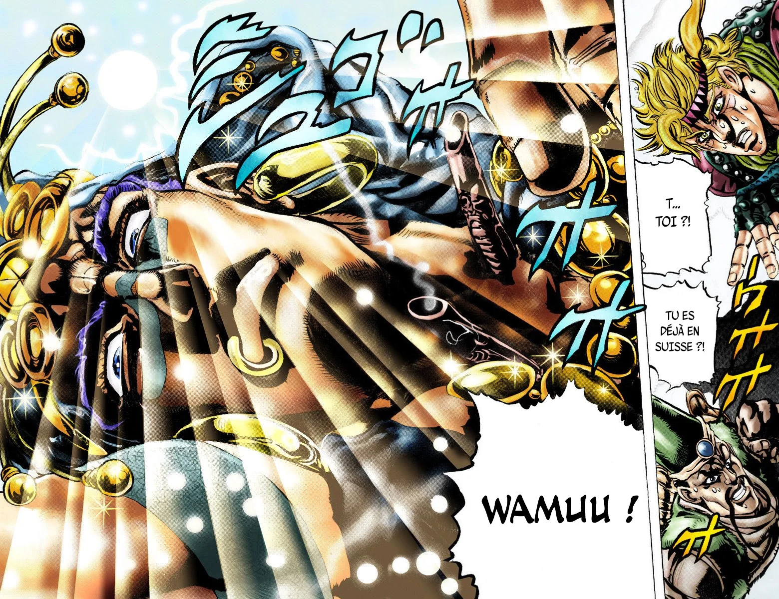 Read JoJo's Bizarre Adventure Part 2 Battle Tendency Official Colored FR Manga Online