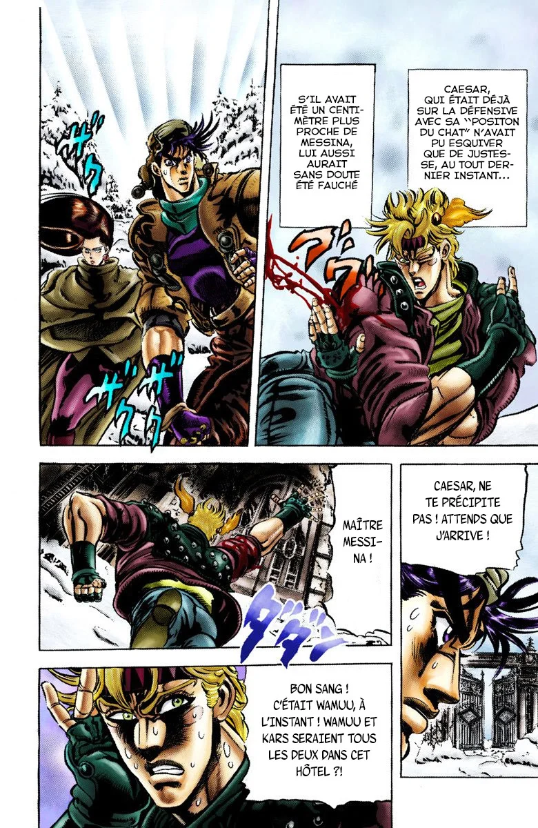 Read JoJo's Bizarre Adventure Part 2 Battle Tendency Official Colored FR Manga Online