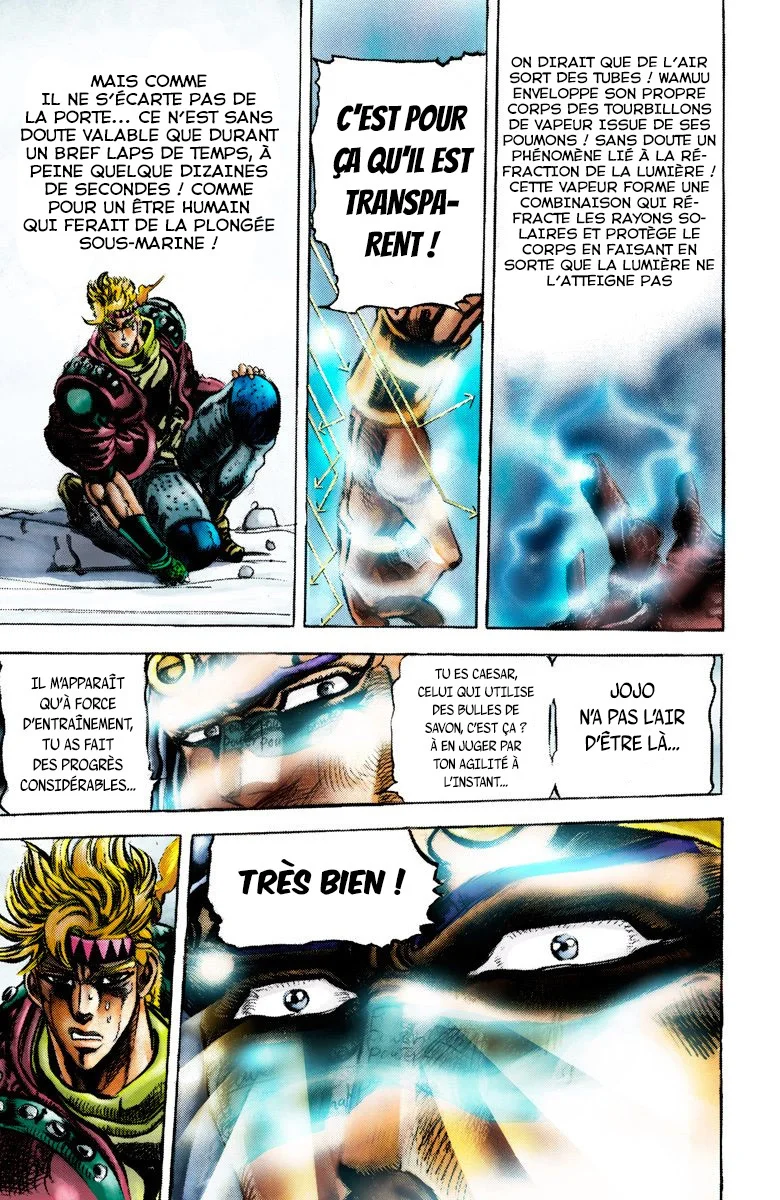 Read JoJo's Bizarre Adventure Part 2 Battle Tendency Official Colored FR Manga Online