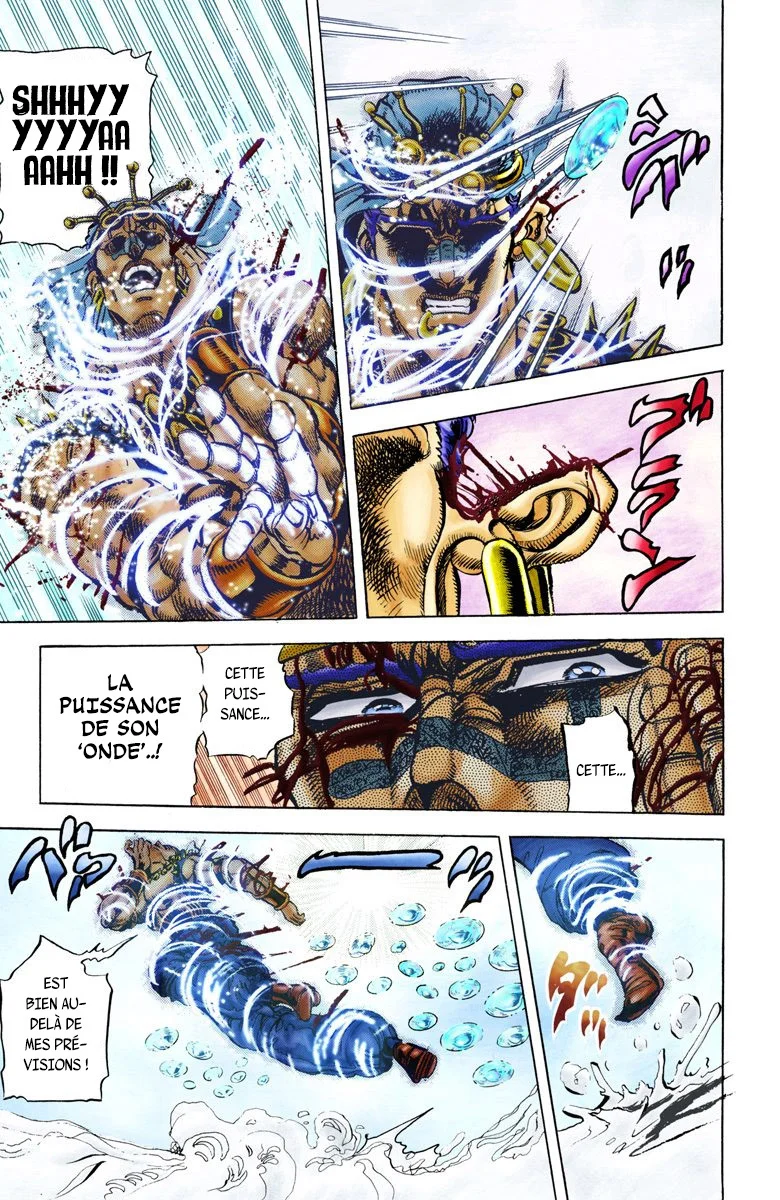 Read JoJo's Bizarre Adventure Part 2 Battle Tendency Official Colored FR Manga Online